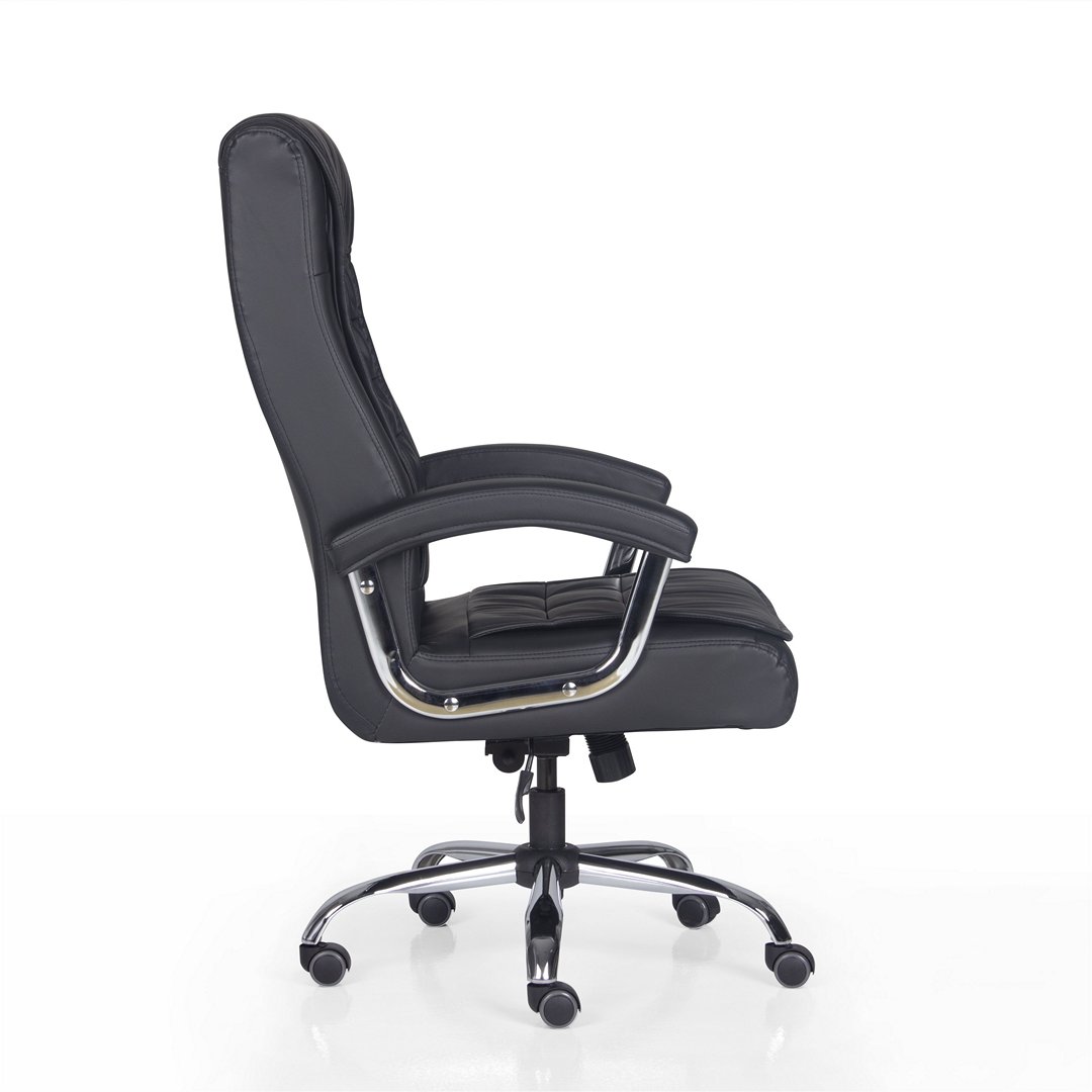 Cadeira Presidente Pollux - Courvin Preto...