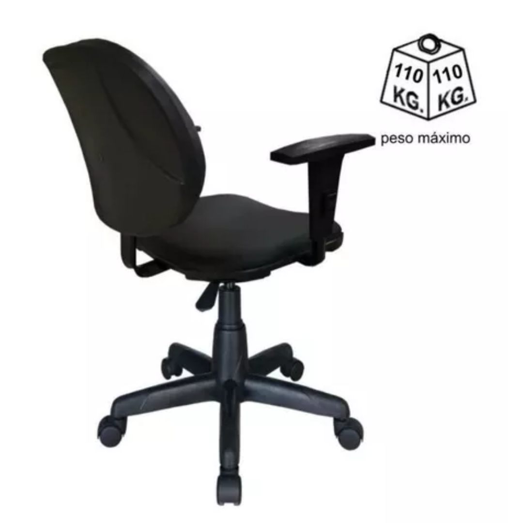 Cadeira Executiva - Courvin Preto - Aranh...