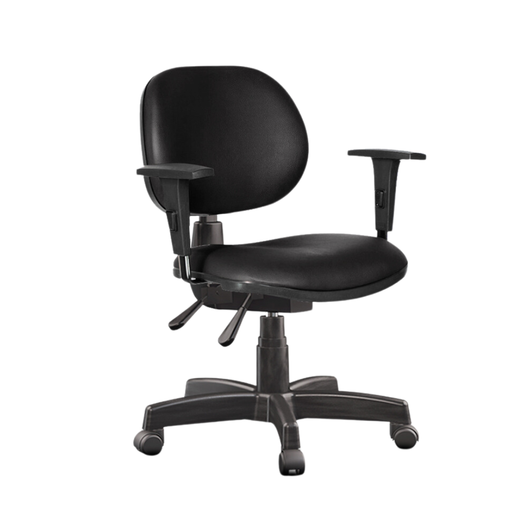 Cadeira Executiva - Courvin Preto  - Aran...