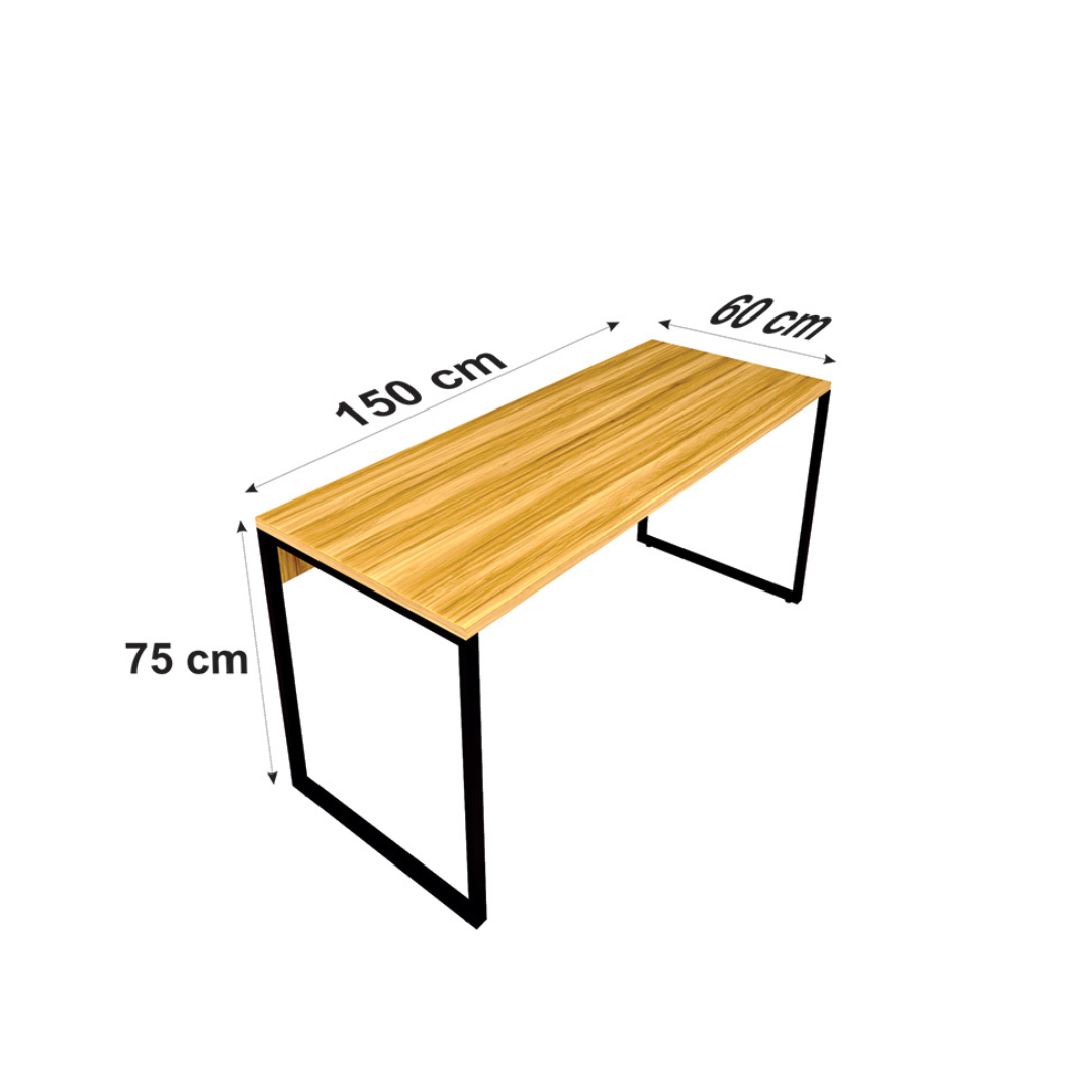 Mesa reta 150cm - Sevilha - IRON