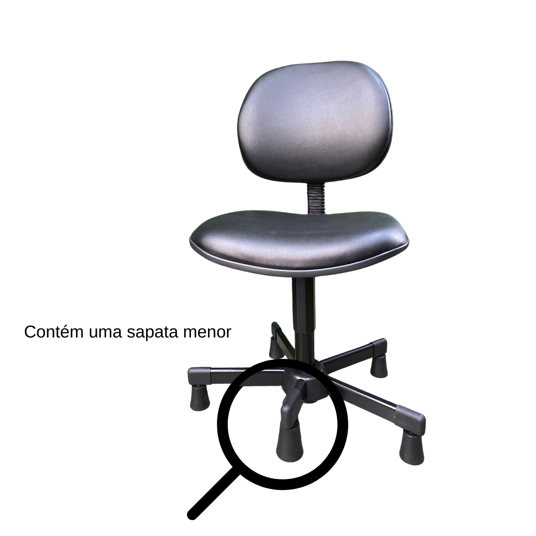 Cadeira Executiva  - Courvin Preto - Aran...