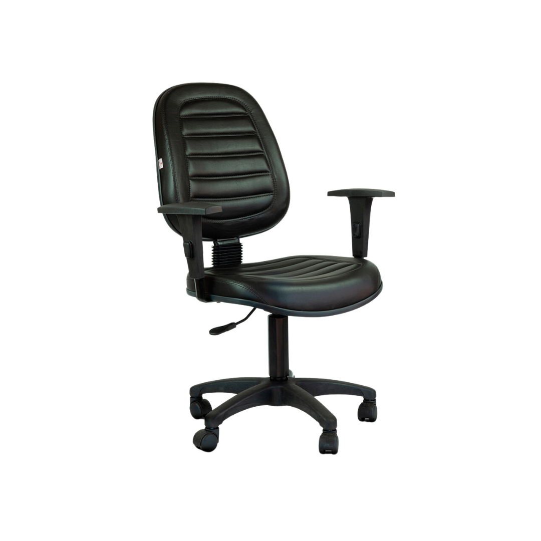 Cadeira Internauta Gomada - Courvin Preto...