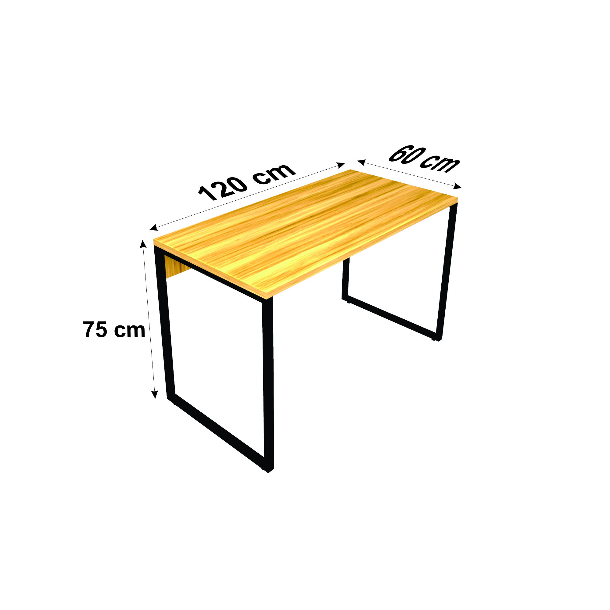 Mesa reta 120cm - Sevilha - IRON