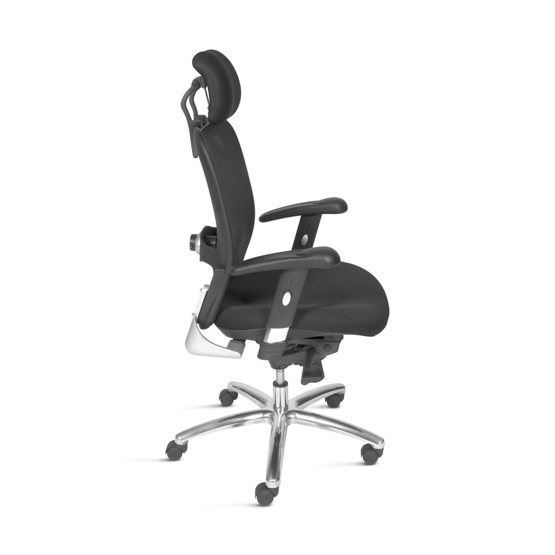 Cadeira Presidente New Ergon - Preta - Es...