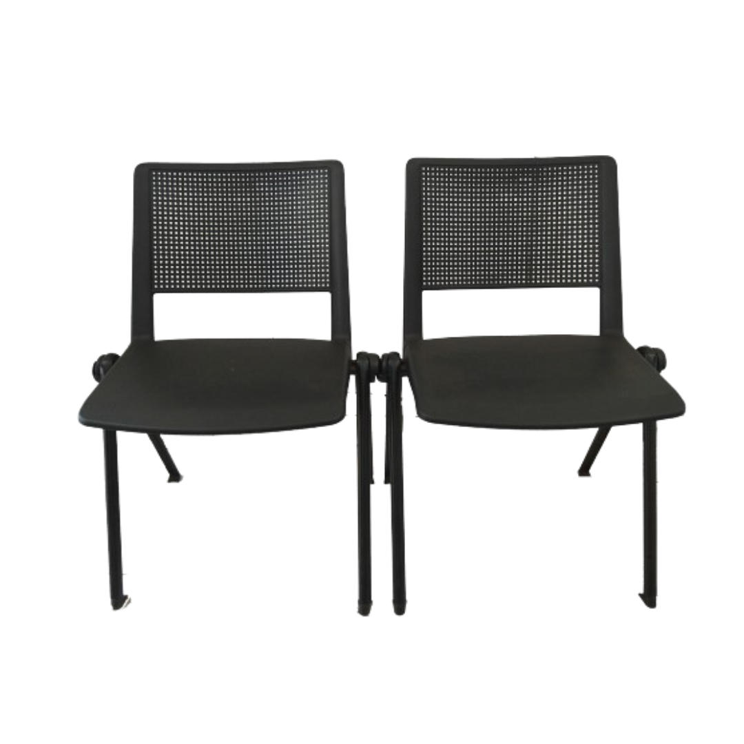 Cadeira Fixa Up Multifuncional - Preta