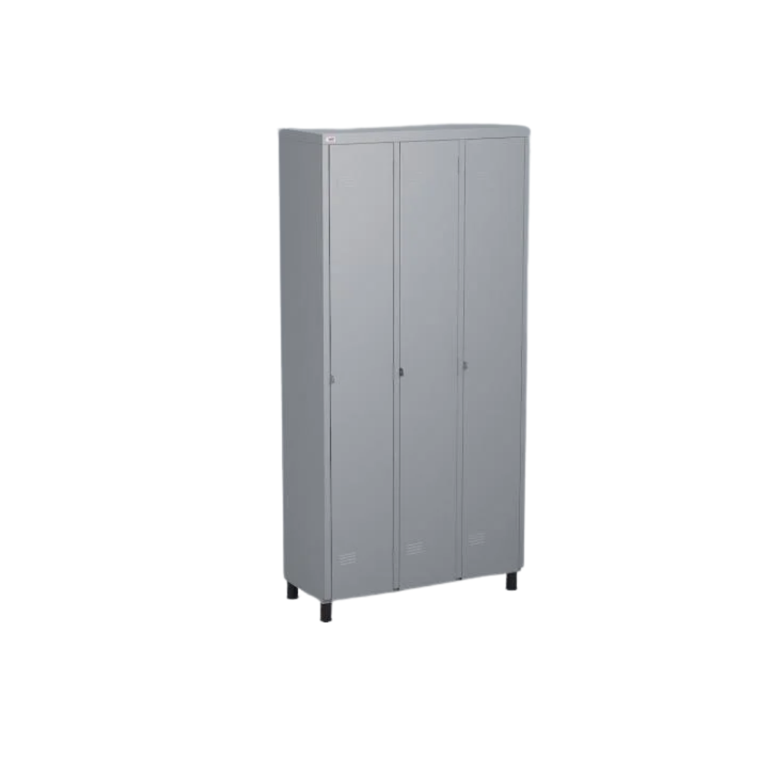 Roupeiro em aço 3 Vãos interiços