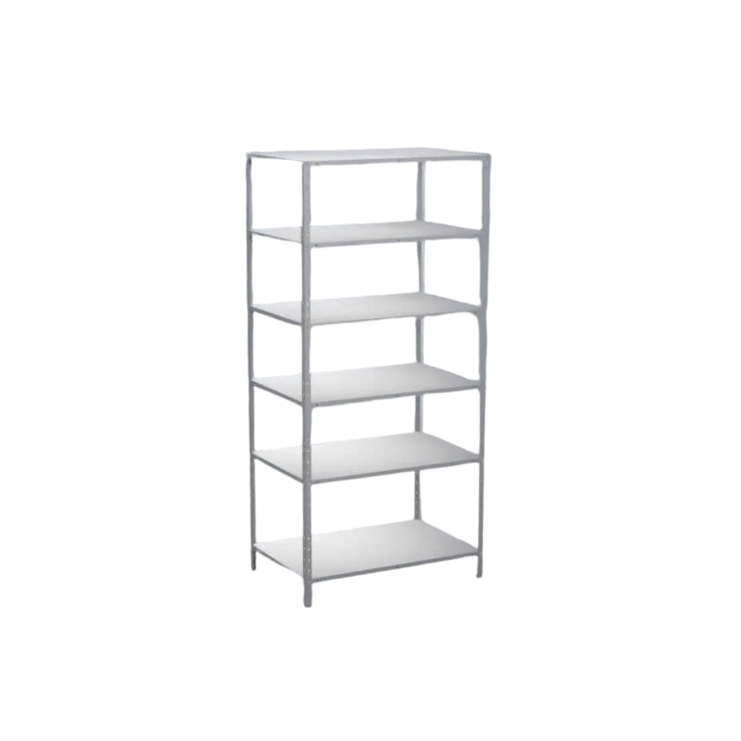 Estante em Aço Desmontável 6 Prateleiras ...